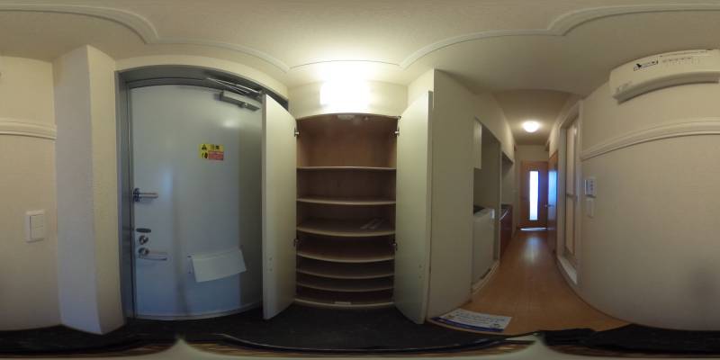 パノラマ画像玄関