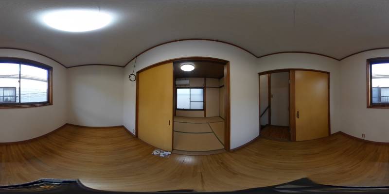 パノラマ画像洋室