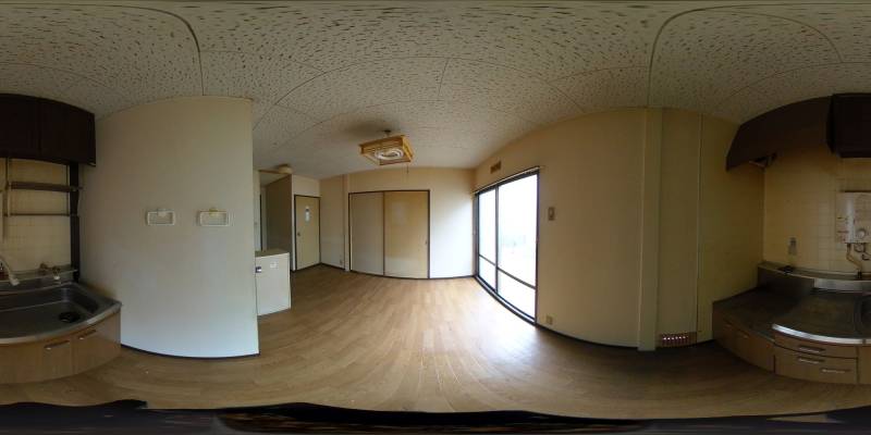 パノラマ画像キッチン