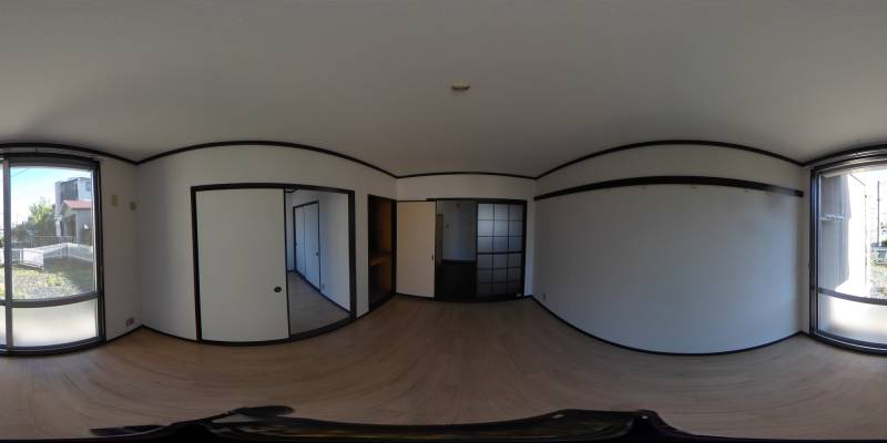 パノラマ画像洋室