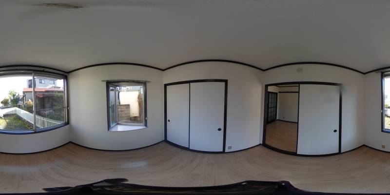 パノラマ画像洋室