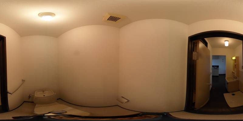 パノラマ画像トイレ