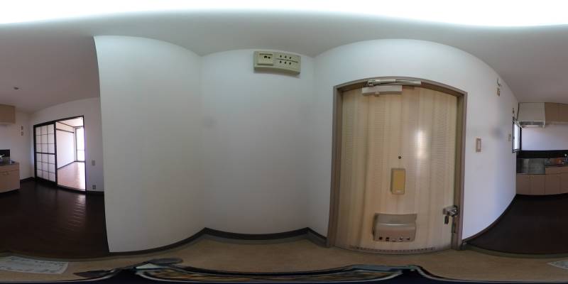 パノラマ画像玄関