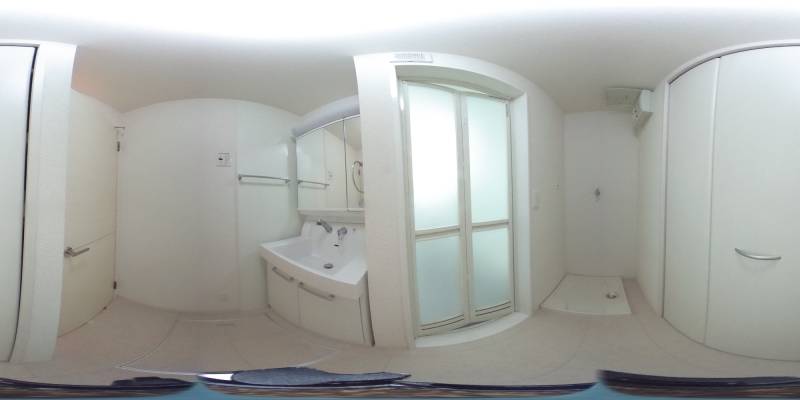 パノラマ画像洗面所