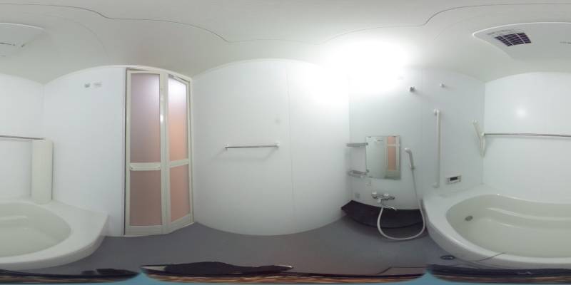 パノラマ画像バスルーム