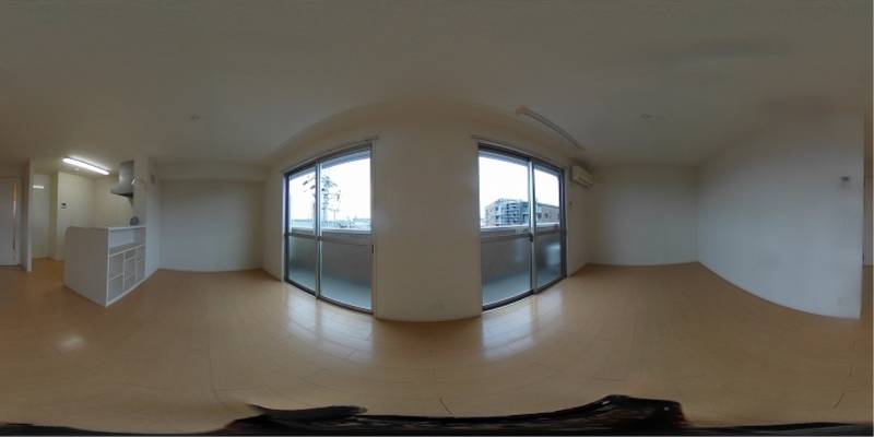 パノラマ画像リビング