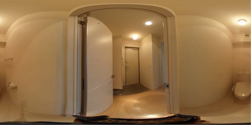 パノラマ画像トイレ