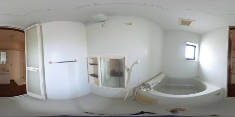 パノラマ画像バスルーム