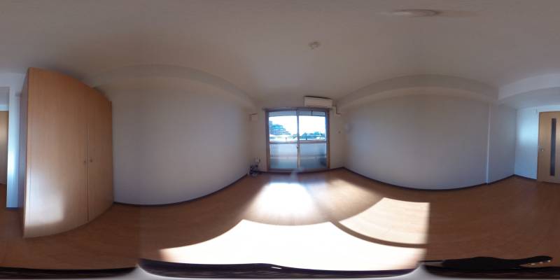 パノラマ画像洋室