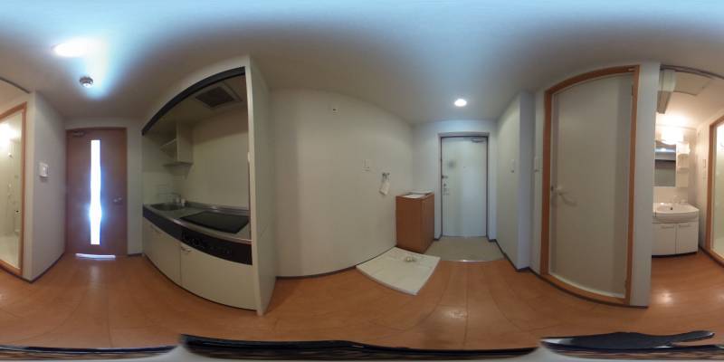 パノラマ画像キッチン