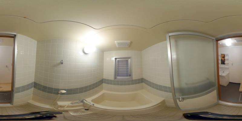 パノラマ画像バスルーム