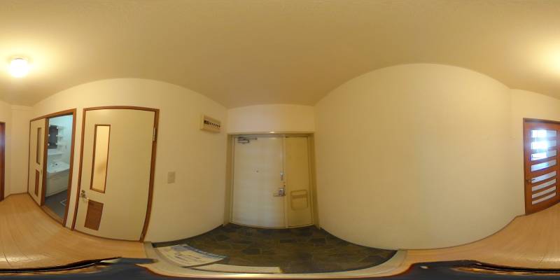 パノラマ画像玄関