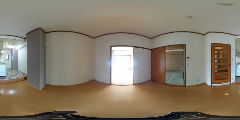 パノラマ画像リビング