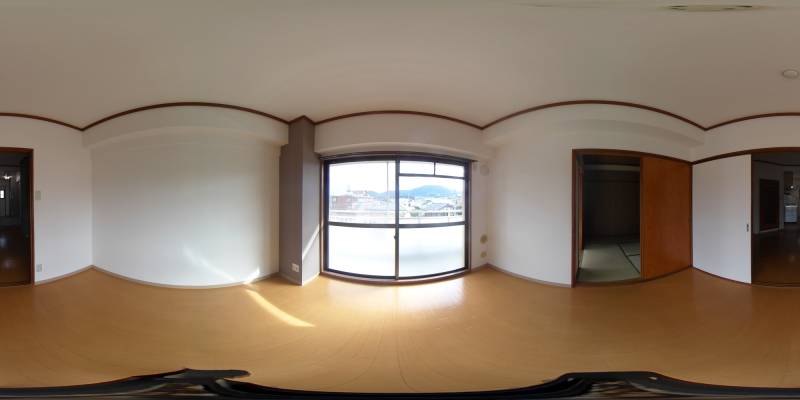 パノラマ画像洋室