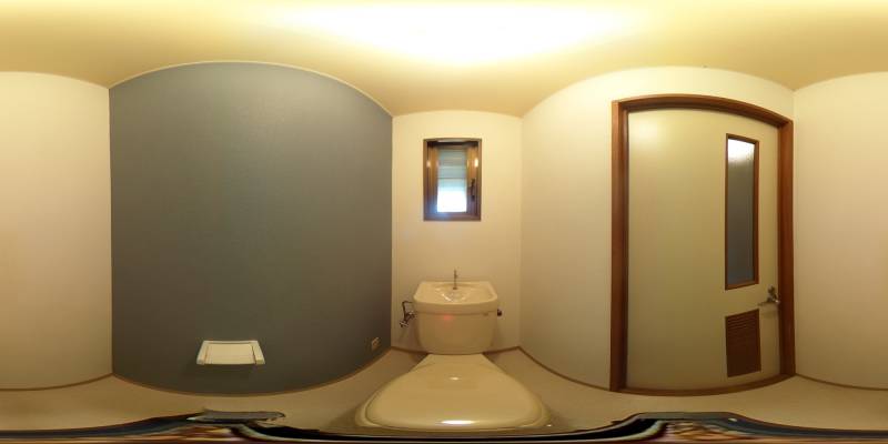 パノラマ画像トイレ