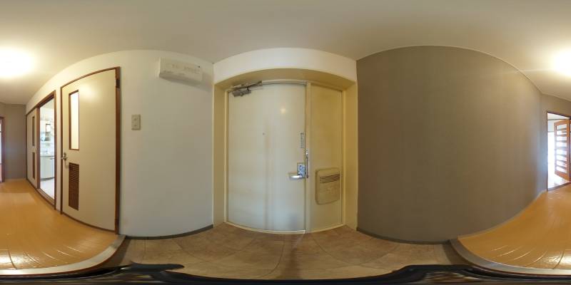 パノラマ画像玄関