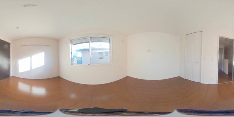 パノラマ画像洋室