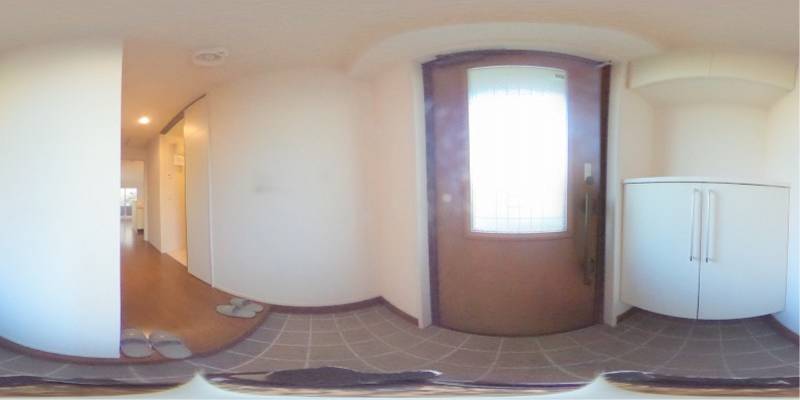 パノラマ画像玄関