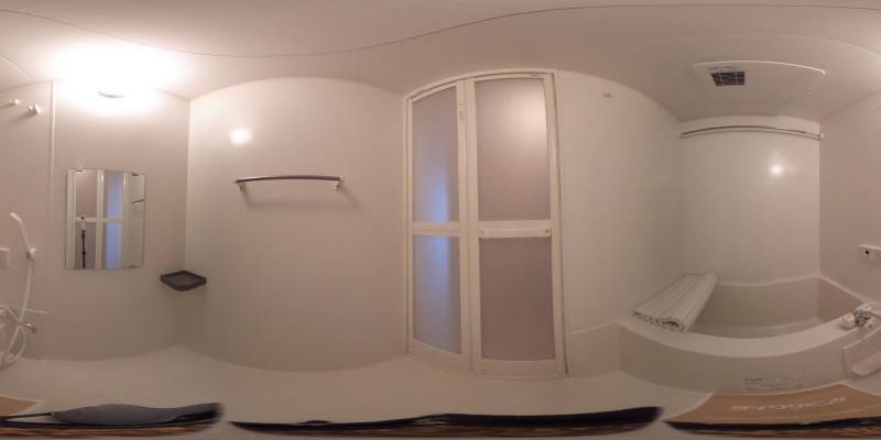 パノラマ画像バスルーム