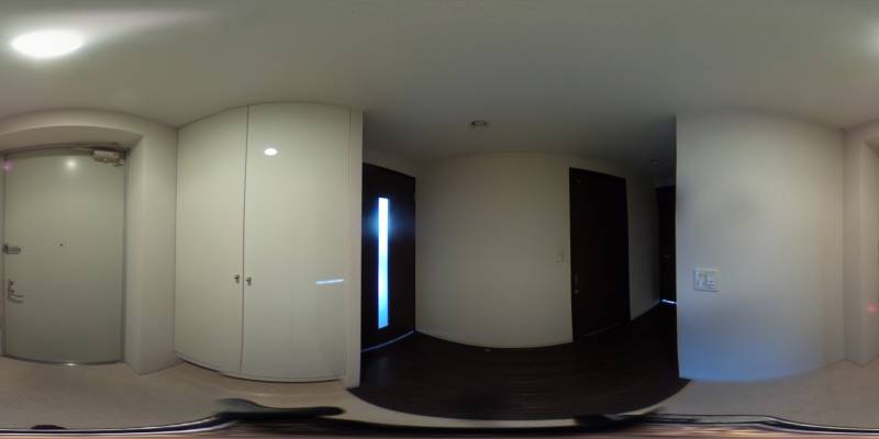 パノラマ画像玄関