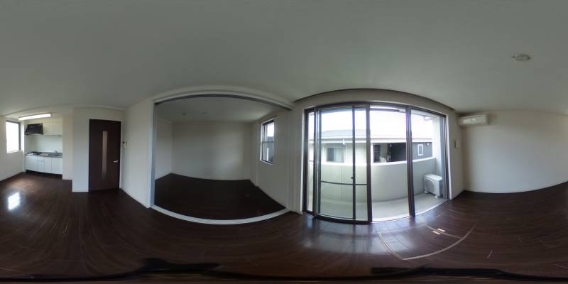 パノラマ画像リビング