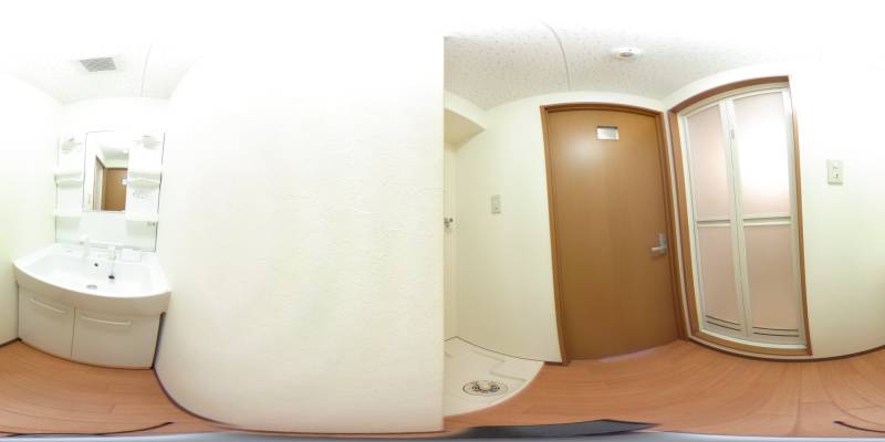 パノラマ画像洗面所
