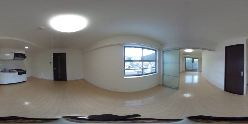 パノラマ画像リビング