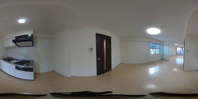 パノラマ画像キッチン