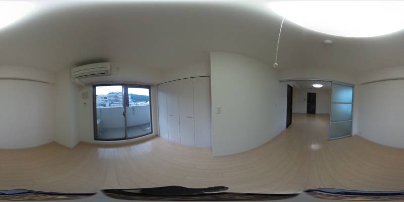 パノラマ画像洋室