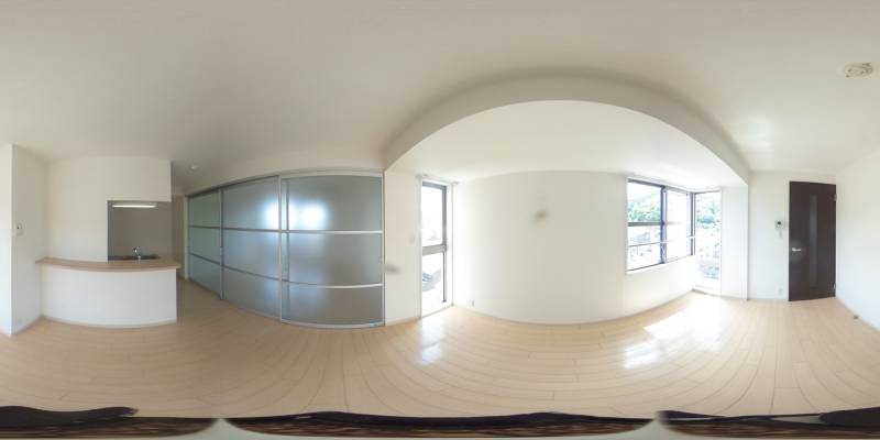 パノラマ画像リビング