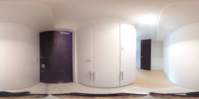 パノラマ画像玄関