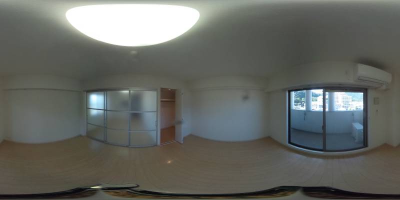 パノラマ画像洋室