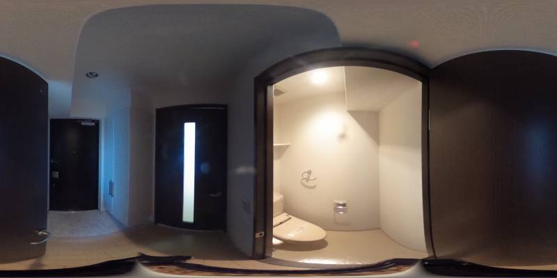 パノラマ画像トイレ