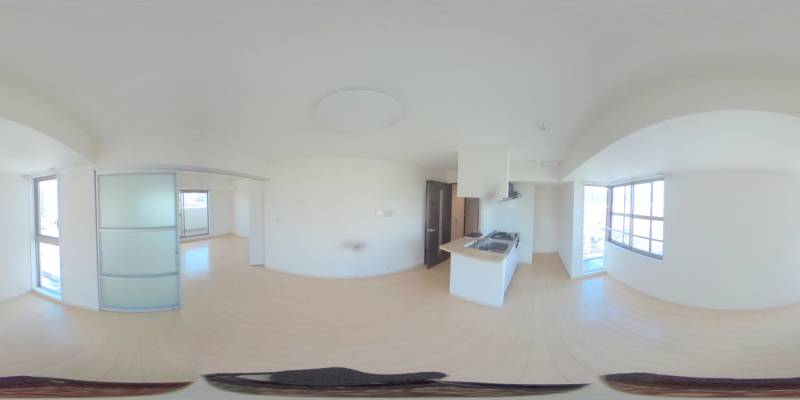 パノラマ画像洋室