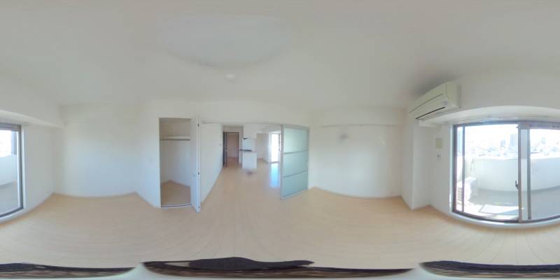 パノラマ画像洋室