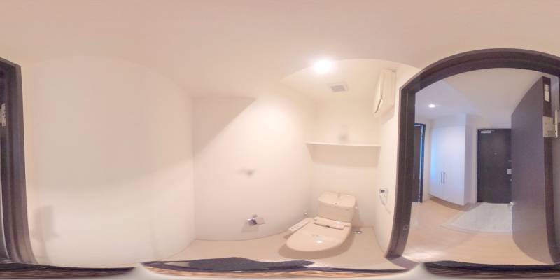 パノラマ画像トイレ