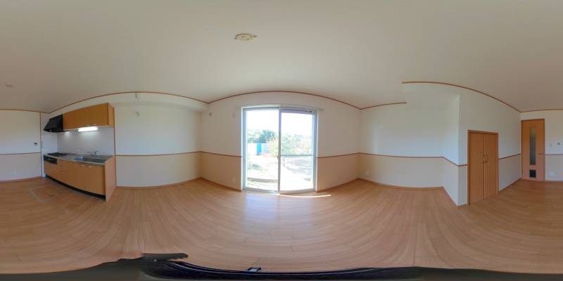 パノラマ画像リビング