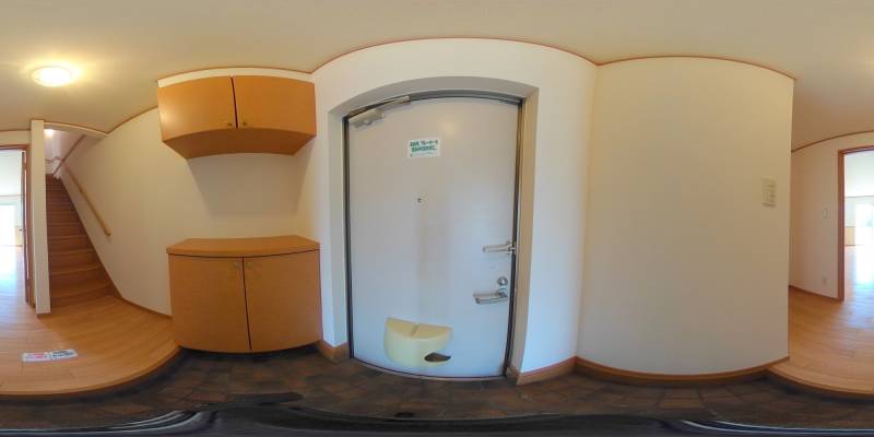 パノラマ画像玄関