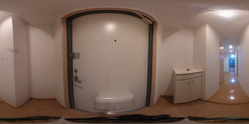 パノラマ画像玄関