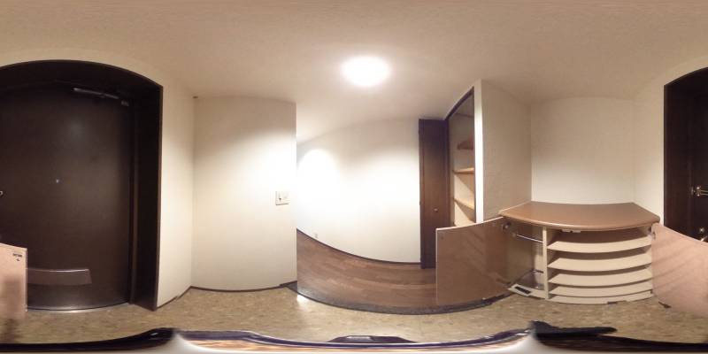 パノラマ画像玄関