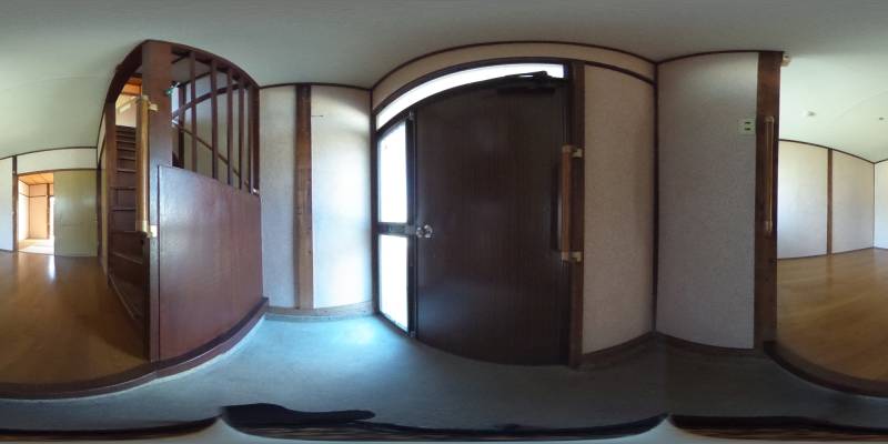 パノラマ画像玄関