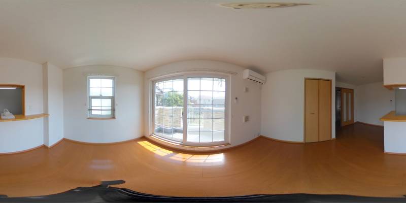 パノラマ画像リビング