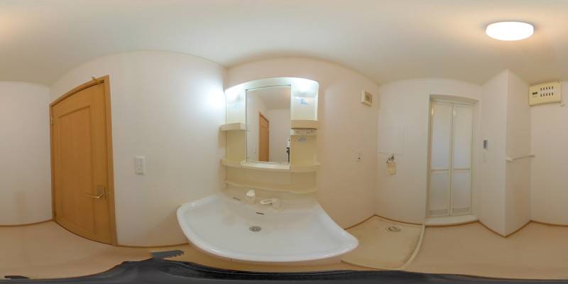 パノラマ画像洗面所