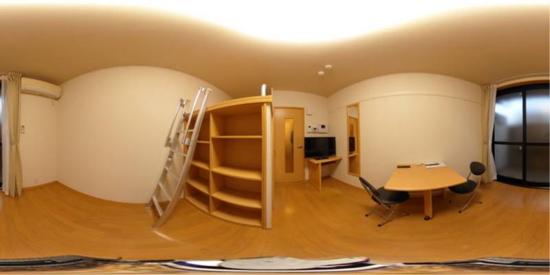 パノラマ画像洋室