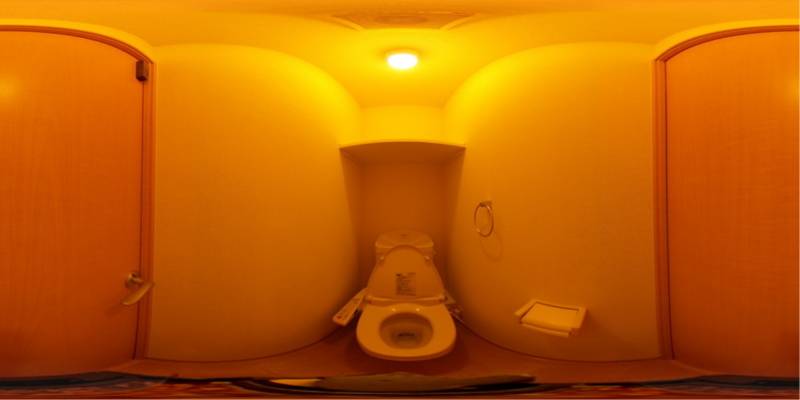 パノラマ画像トイレ