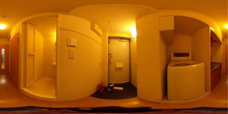 パノラマ画像玄関