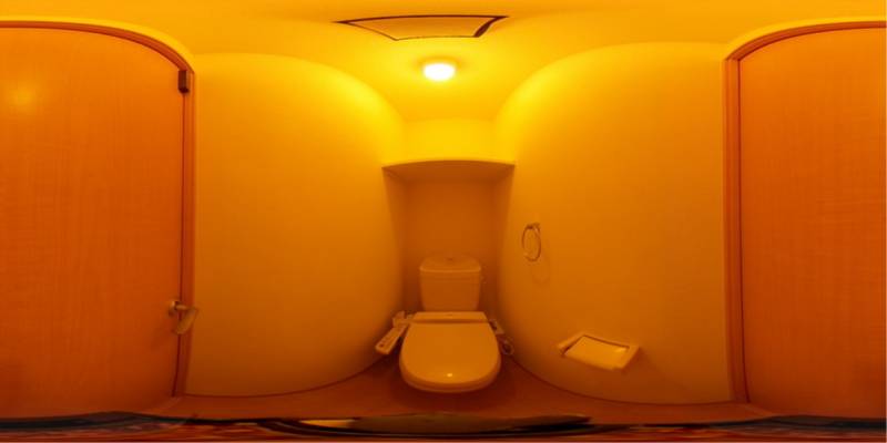 パノラマ画像トイレ