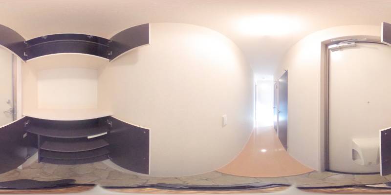 パノラマ画像玄関