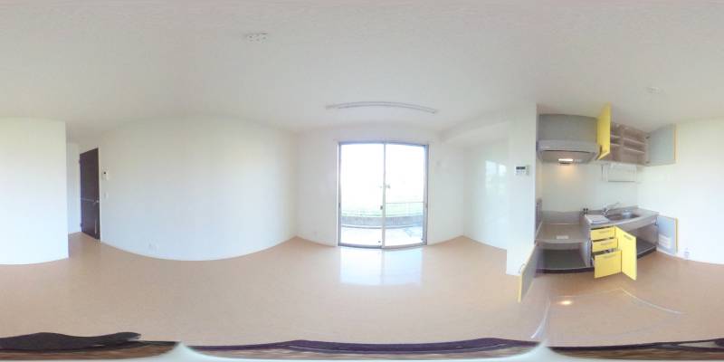 パノラマ画像リビング