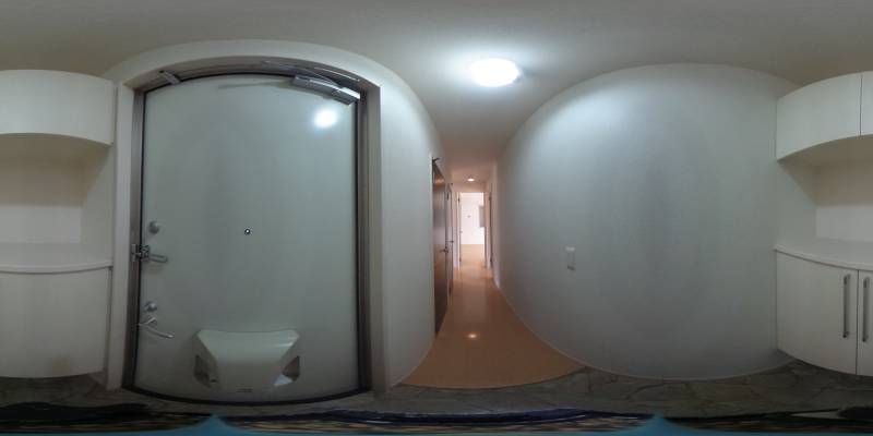 パノラマ画像玄関